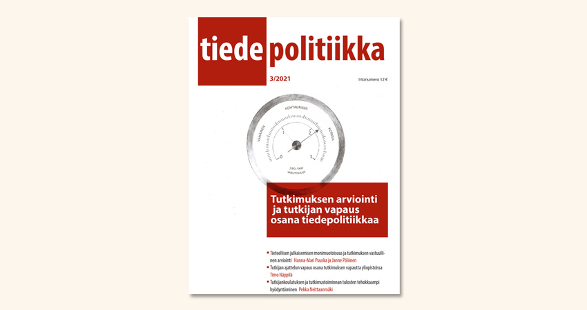 Kansikuvassa lämpömittari